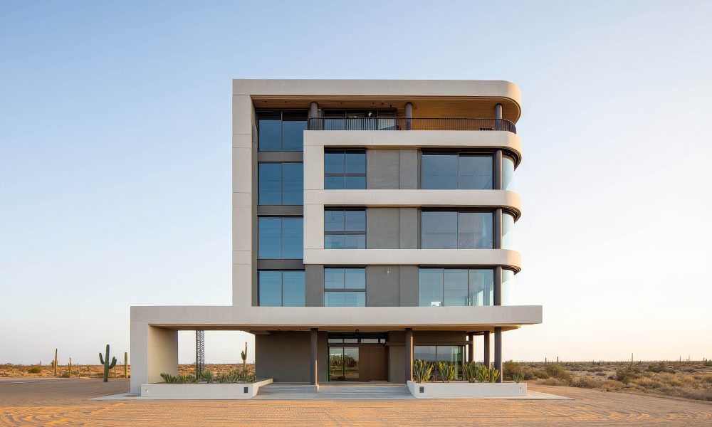 Modern Desert Building